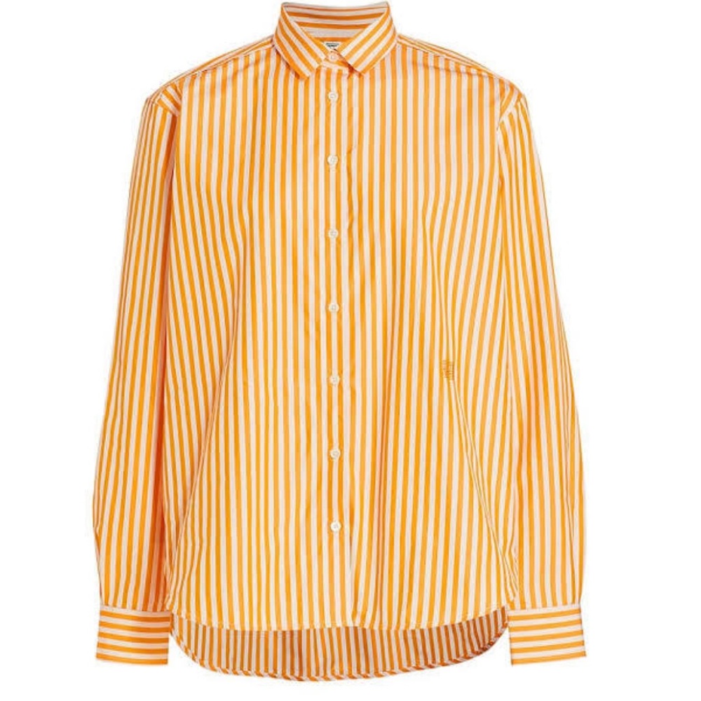 Il Gufo shirt. New. Orange and white